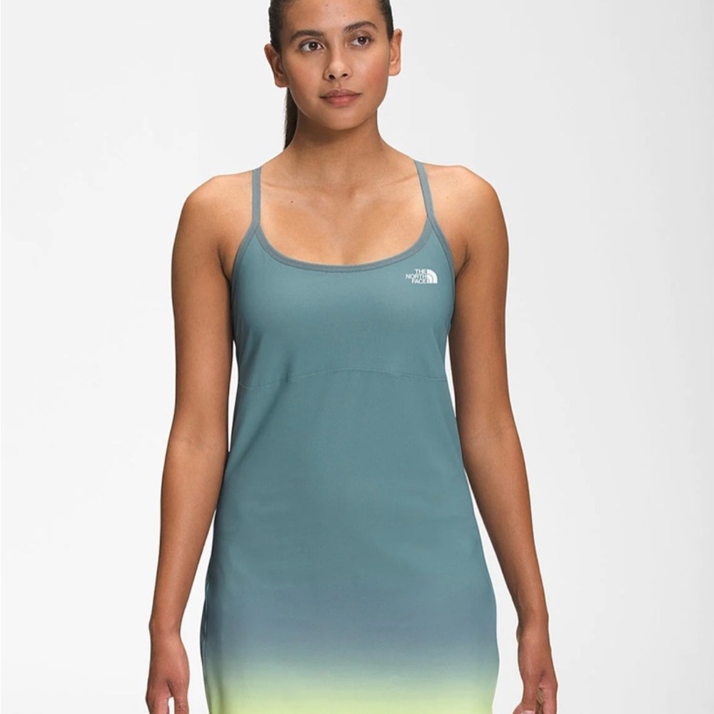 The North Face Teal and Lime Dress - Picture 1 of 11